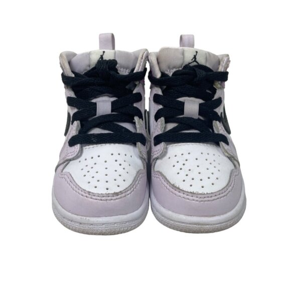 Nike Air Jordan 1Mid ALT TD 'Barely Grape' Infant Purple Sz 6C - Picture 3 of 8